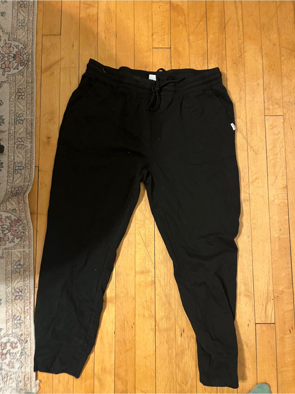 Vineyard Vines Black Elastic Waist Joggers